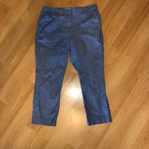 Land’s End Mid-Rise Straight Leg Capri Pants sz 10